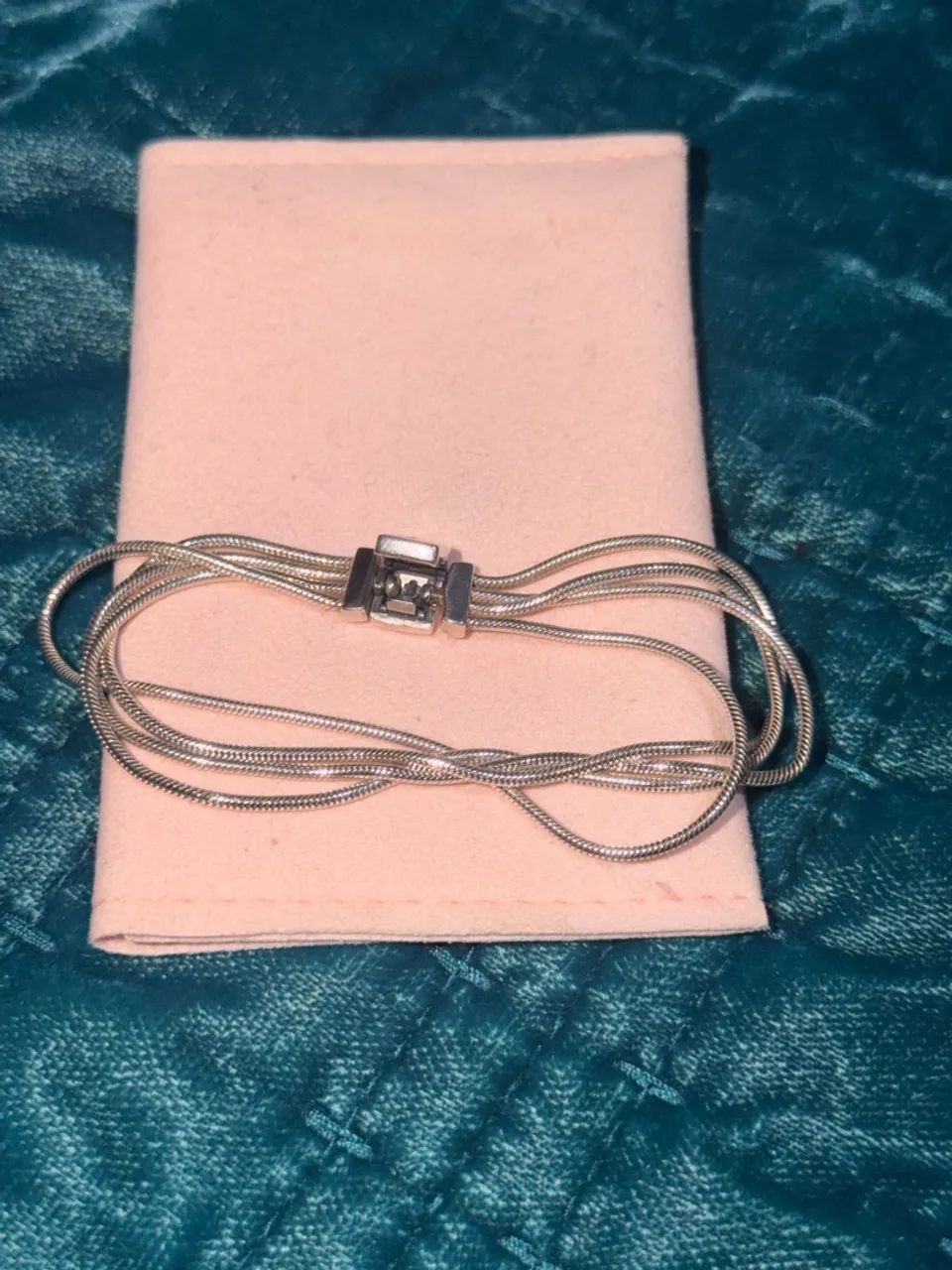 Bracelete Pandora Multi Fios - Prata 925 - Foto 2