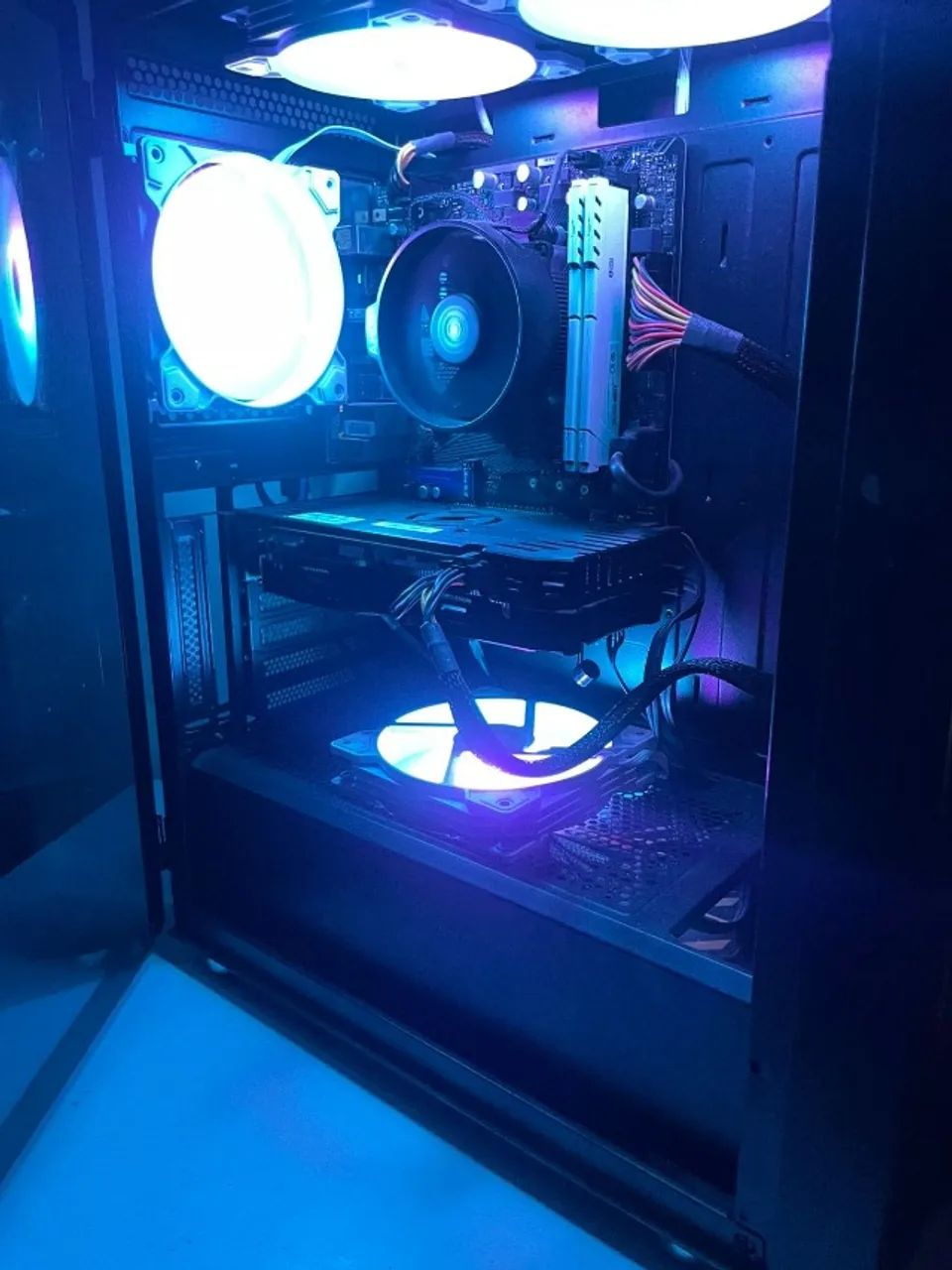 ? PC GAMER COMPLETO + SETUP - PRONTO PARA USAR ? Processador: AMD Ryzen 7 5700G (3.8 GHz