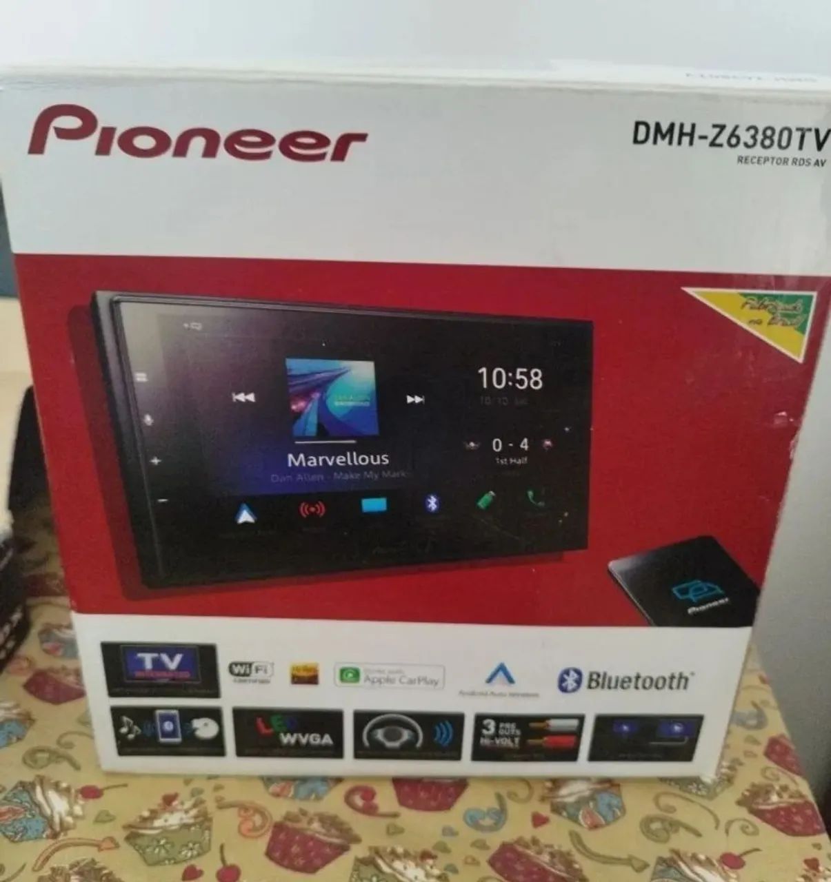 Multimídia Pioneer DMHZ6380TV