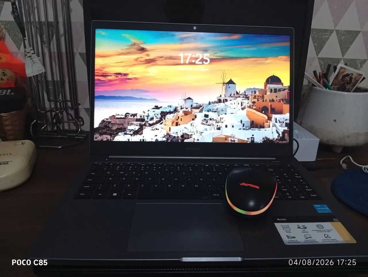 Notebook Samsung Galaxy Book 15,6" | SSD 256 GB | 4 GB RAM | Windows 11 Pro - Foto 3