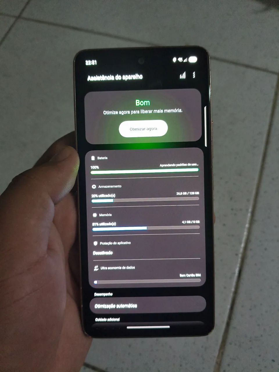 Vendo Celular Samsung M54 128 GB + 8GB ram