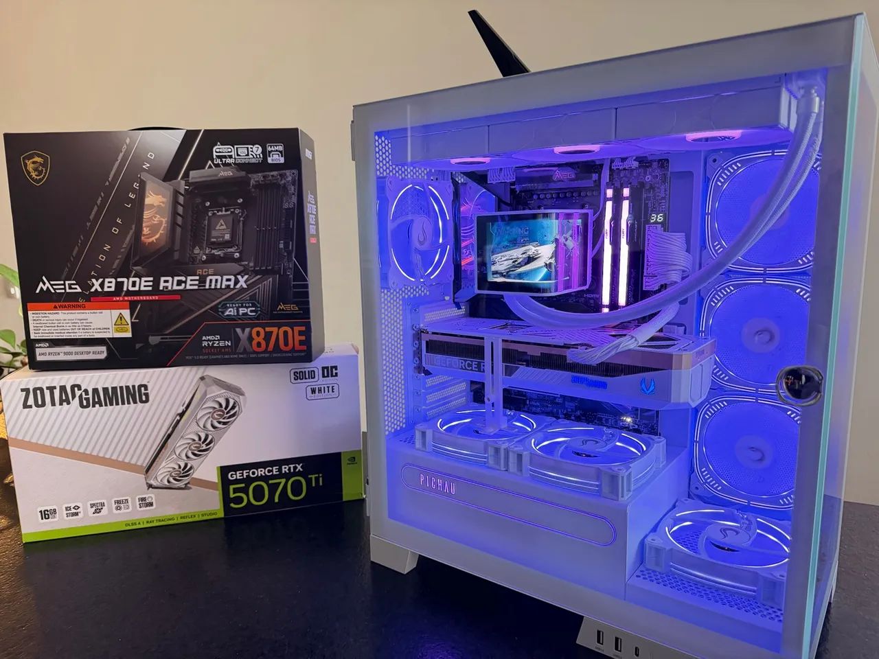 PC Gamer HIGH END - Alta performance AMD Ryzen 7 9800X3D RTX 5070 Ti