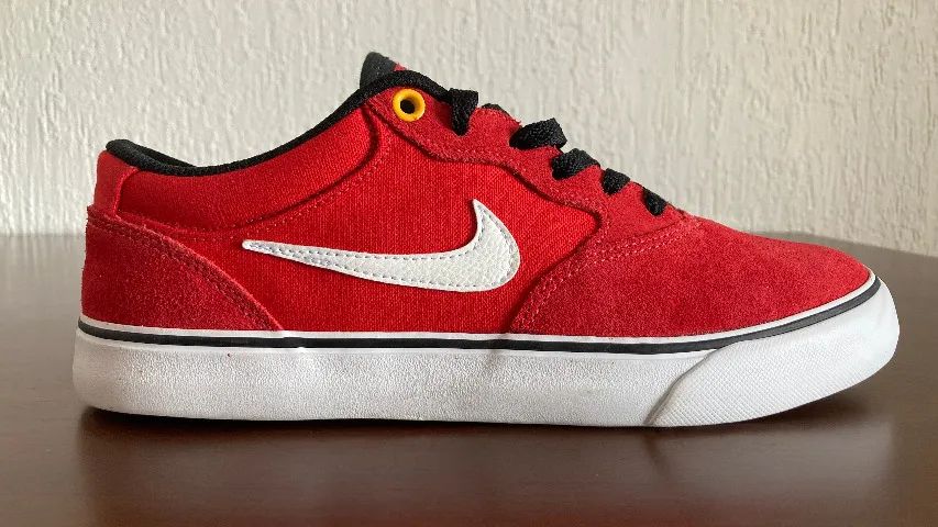 Nike Chron2 SB vermelho número 38