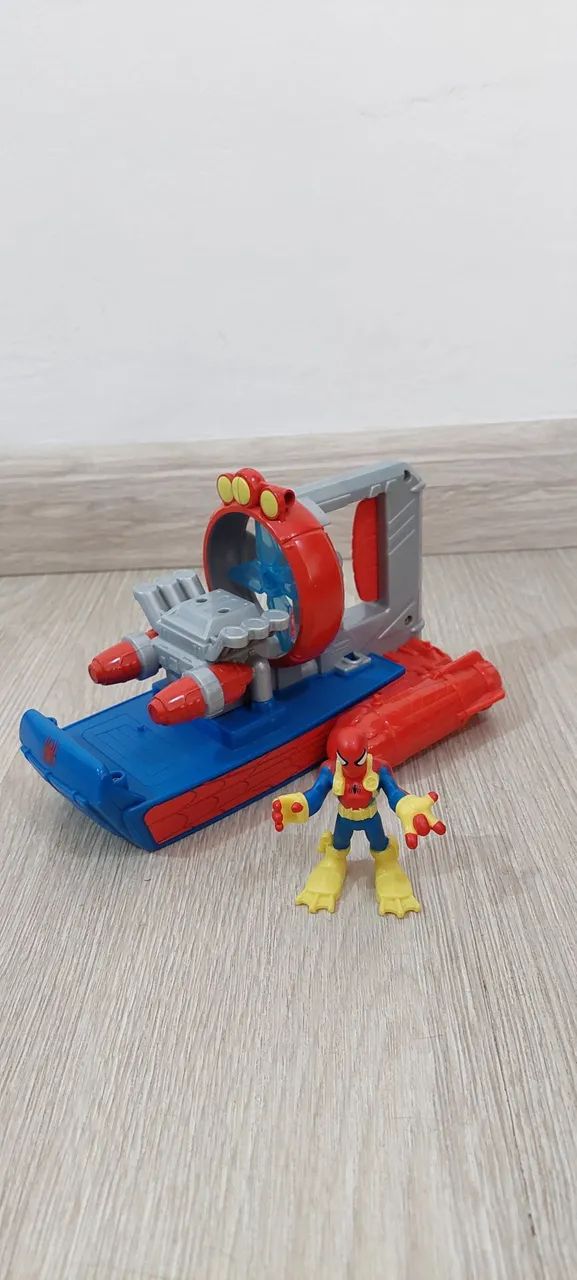 Barco do Homem Aranha Imaginext (Usado) 