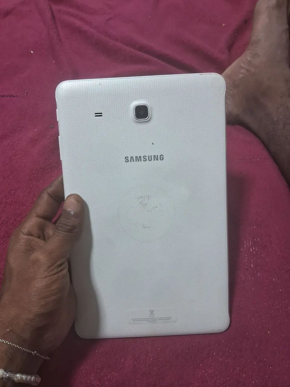 Tablet Samsung original Bom perfeito pra uso ou trabalho  - Foto 3