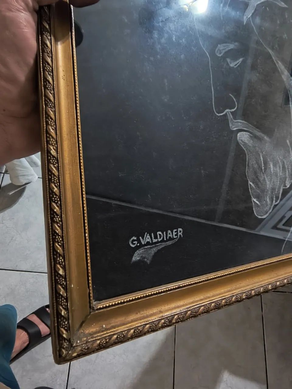 quadro de fundo veludo - Foto 4