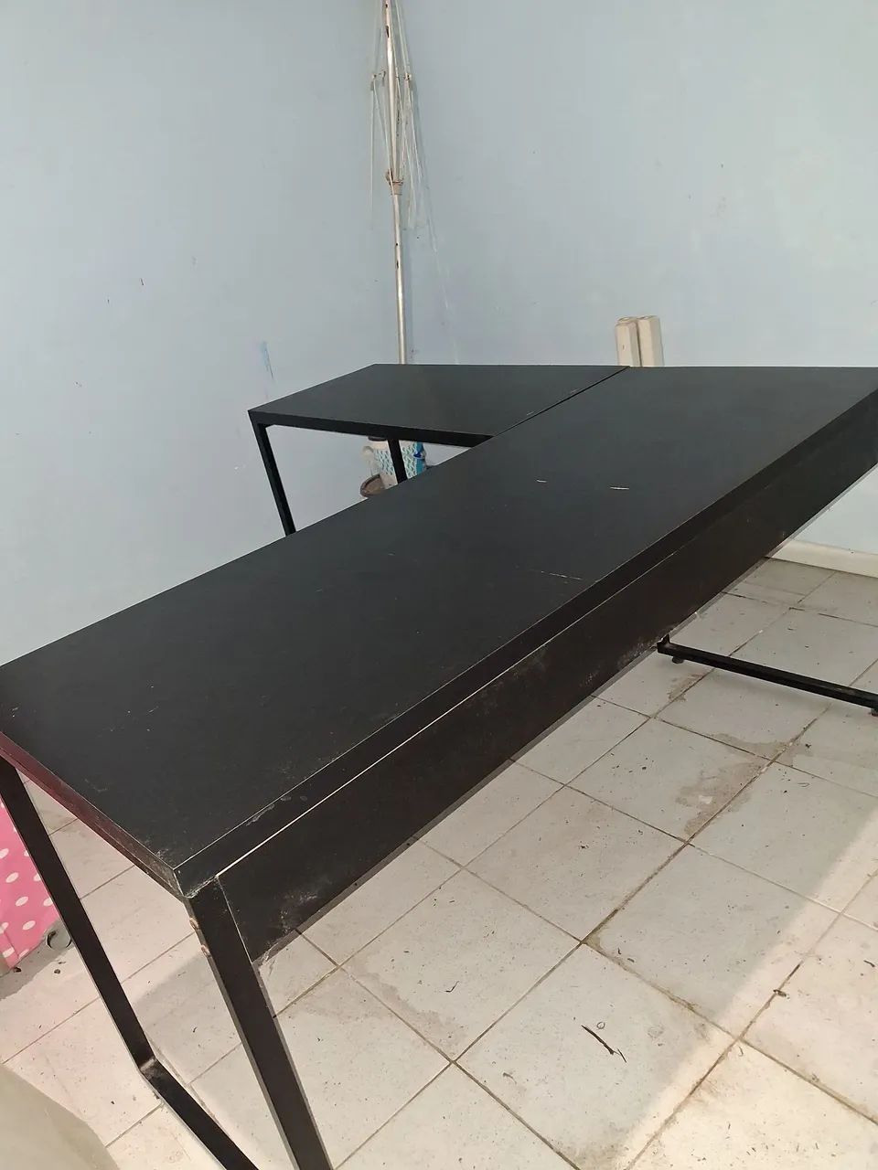 Mesa de Escritório Industrial em L - Foto 3