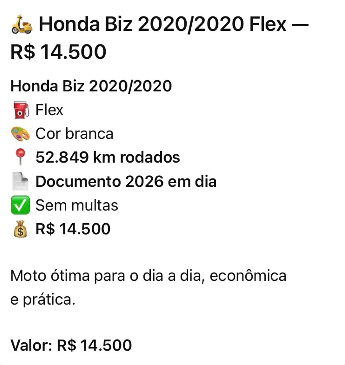 Honda biz 2020 - Foto 4