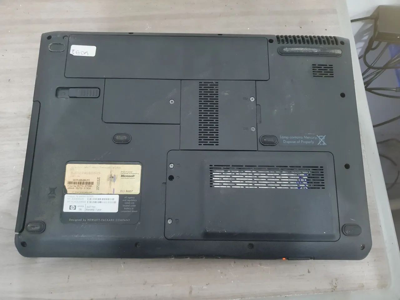 Notebook hp dv2715nr funcionando mas com detalhes - Foto 5