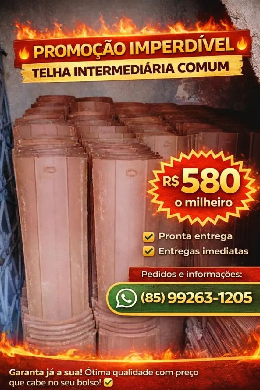Telha intermediária 