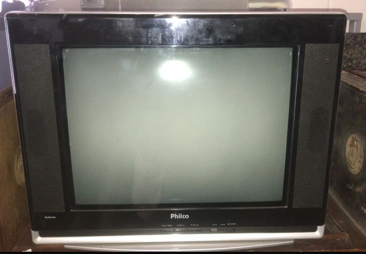 Televisão 21 polegadas tela plana Philco com controle remoto - Foto 2