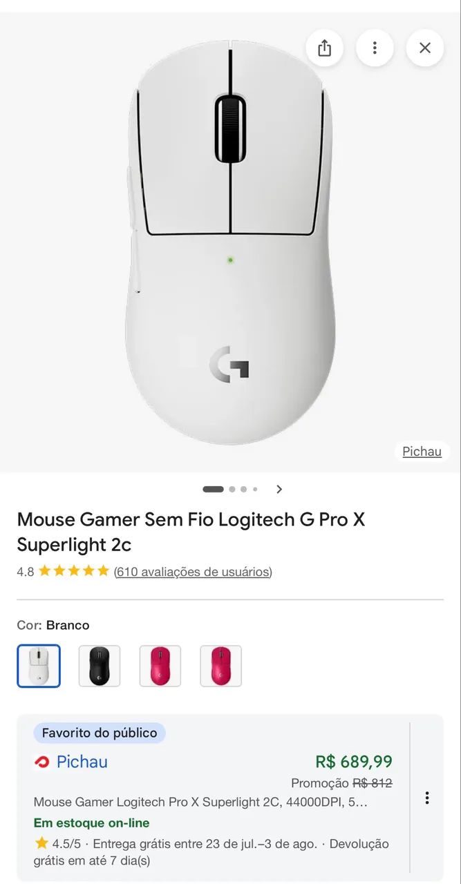 Logitech Pro Superlight 
