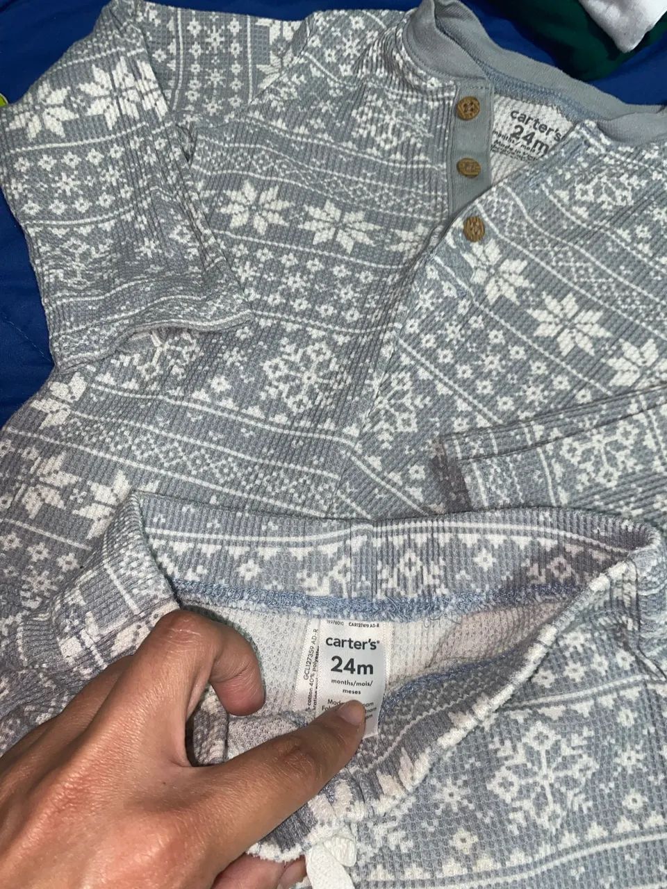 3 Pijamas Carters Kit - Foto 2