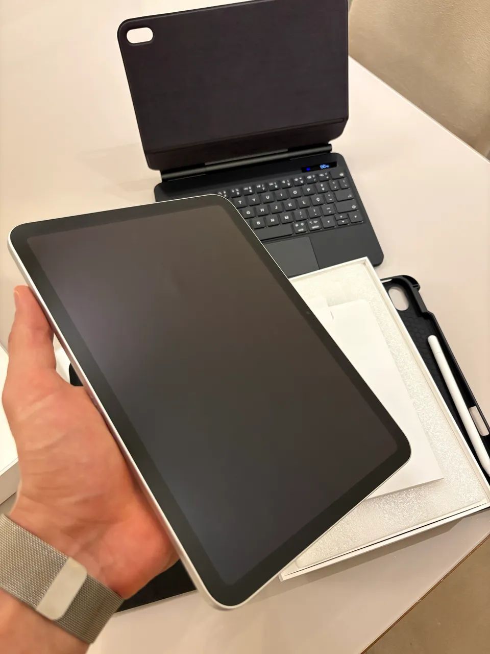 iPad 11 128 g Prateado  + Apple Pencil  - Foto 2