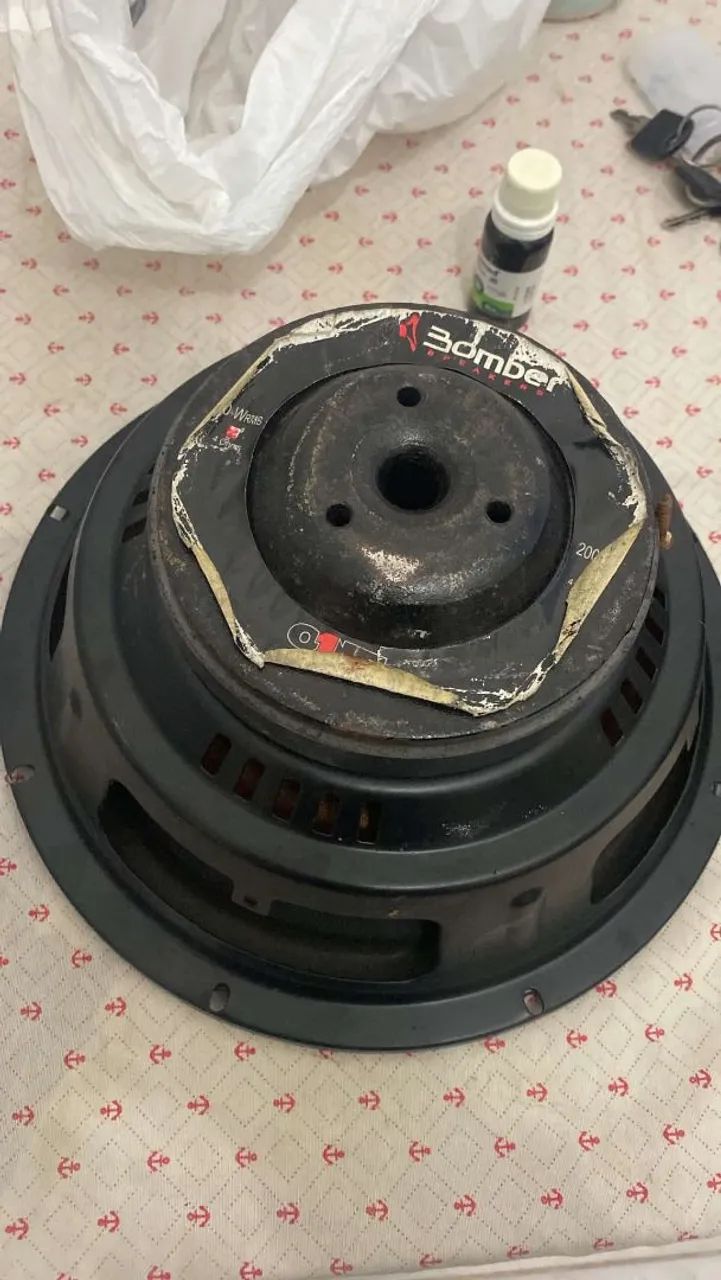 Par de alto falante de 10 polegadas Bomber sub 200 w - Foto 3