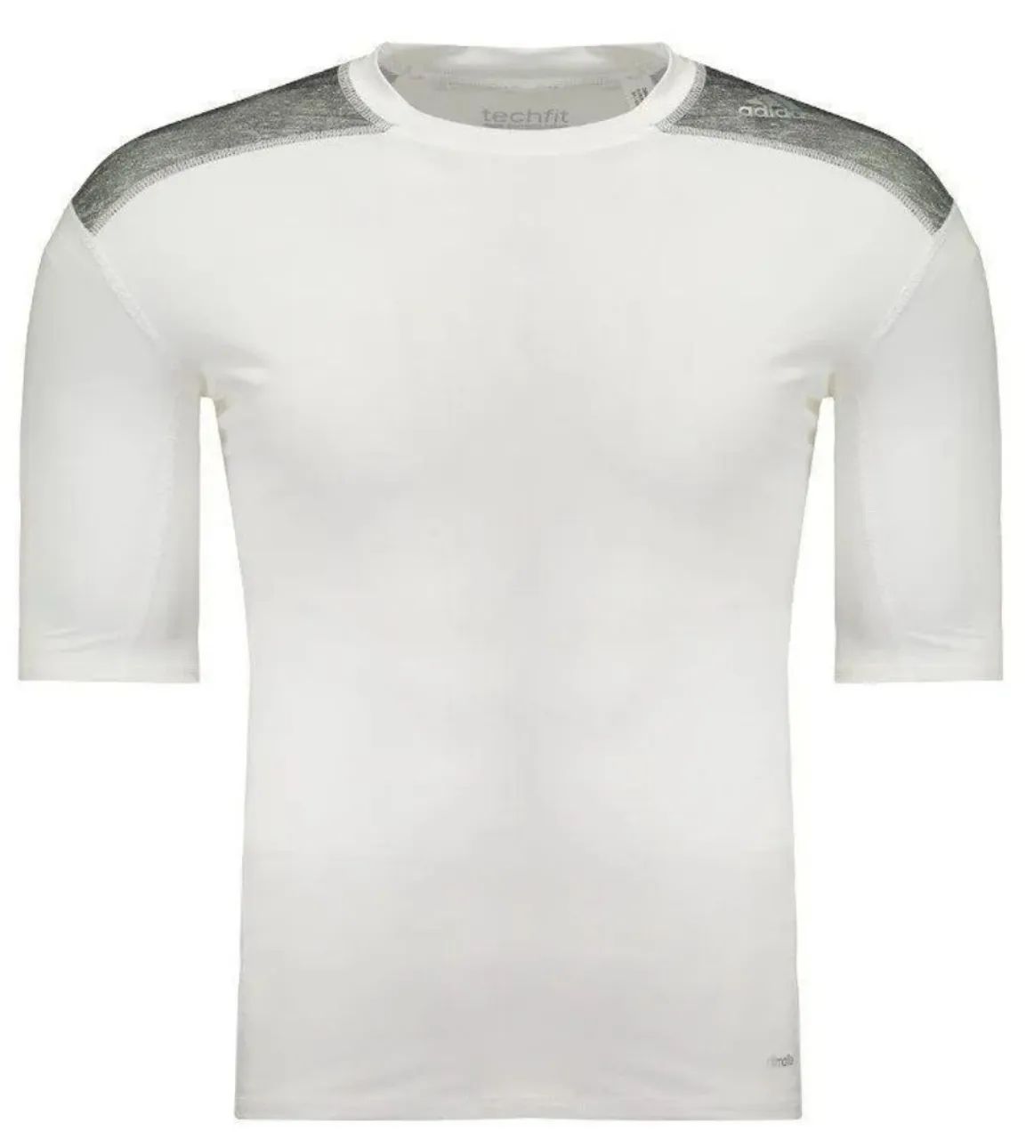 Camisa de Compressão Adidas Base Techfit Branca