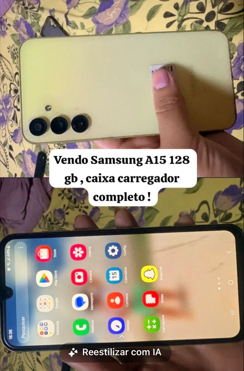 Vendo celular Samsung A15