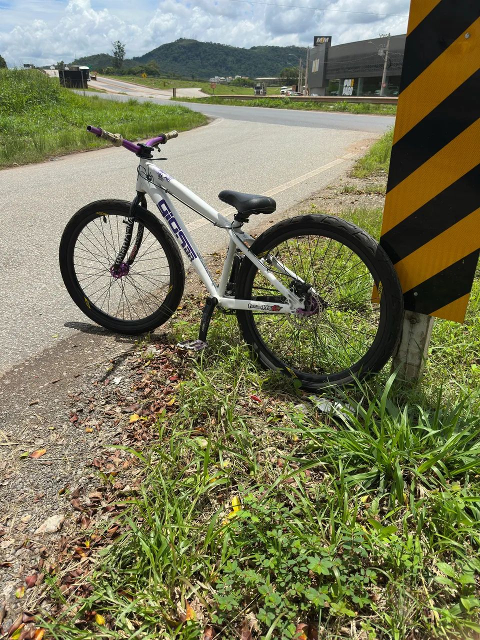 BIKE GIOS BRANCA E ROXA ? - Foto 4