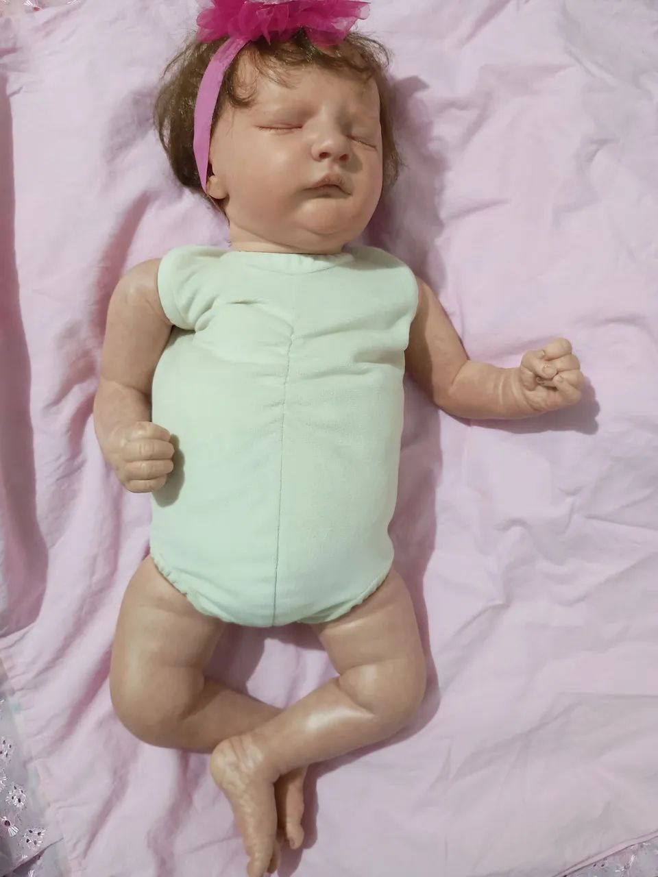 Bebê reborn realista 50cm - Foto 5