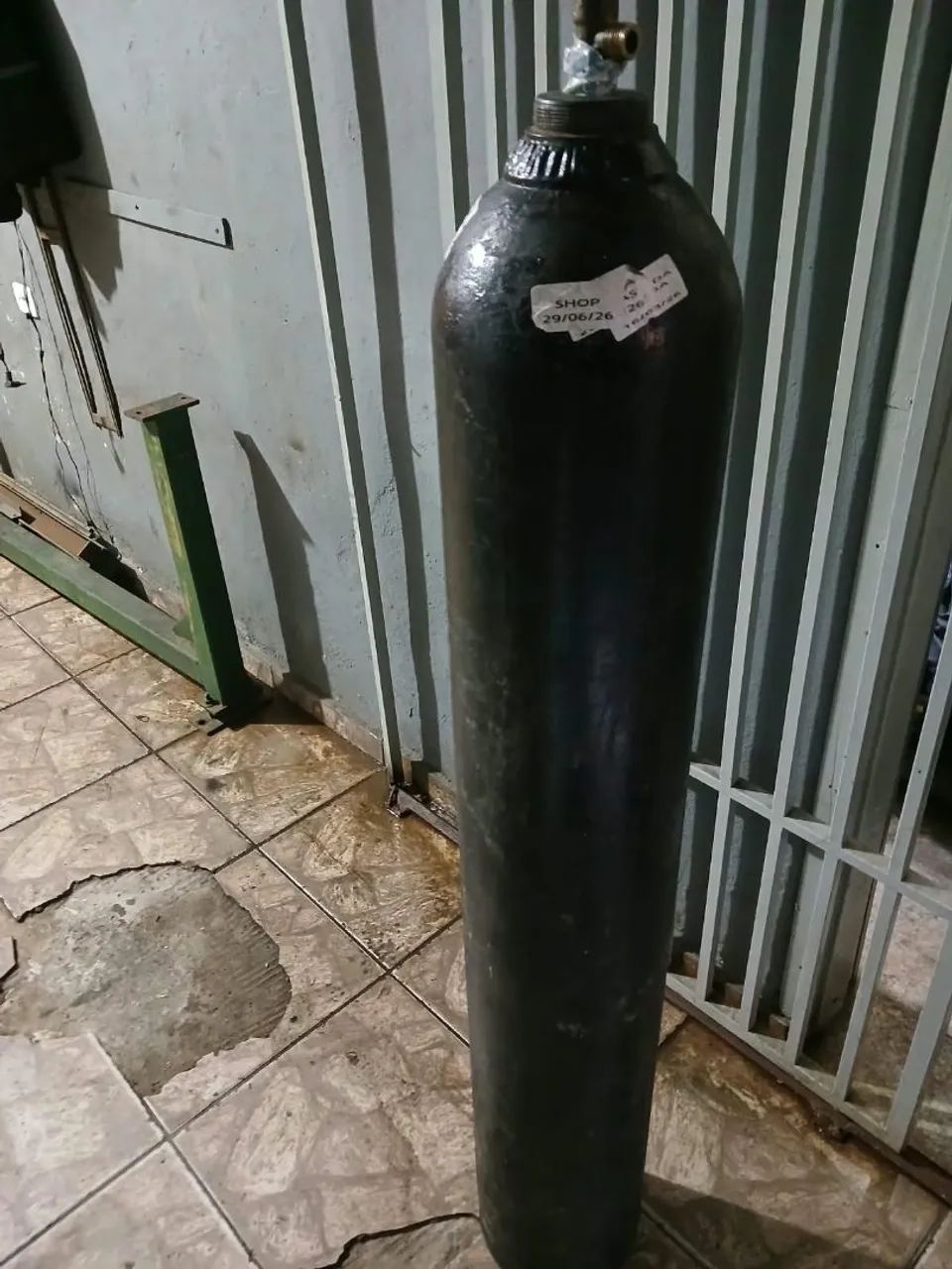 Cilindro de oxigênio 