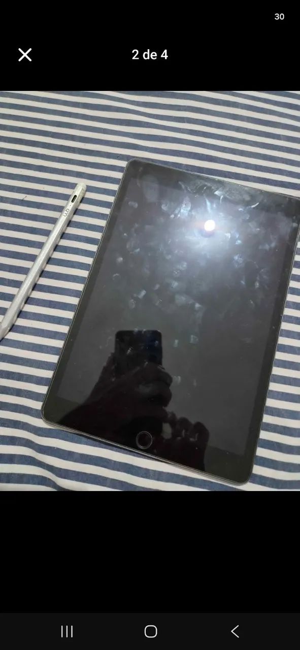 Ipad 8° geração 128gb cinza  - Foto 4