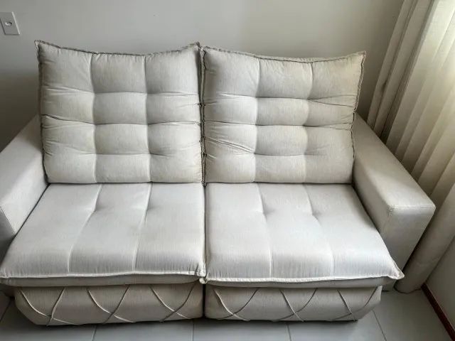 Sofá retrátil reclinável seminovo  - Foto 2