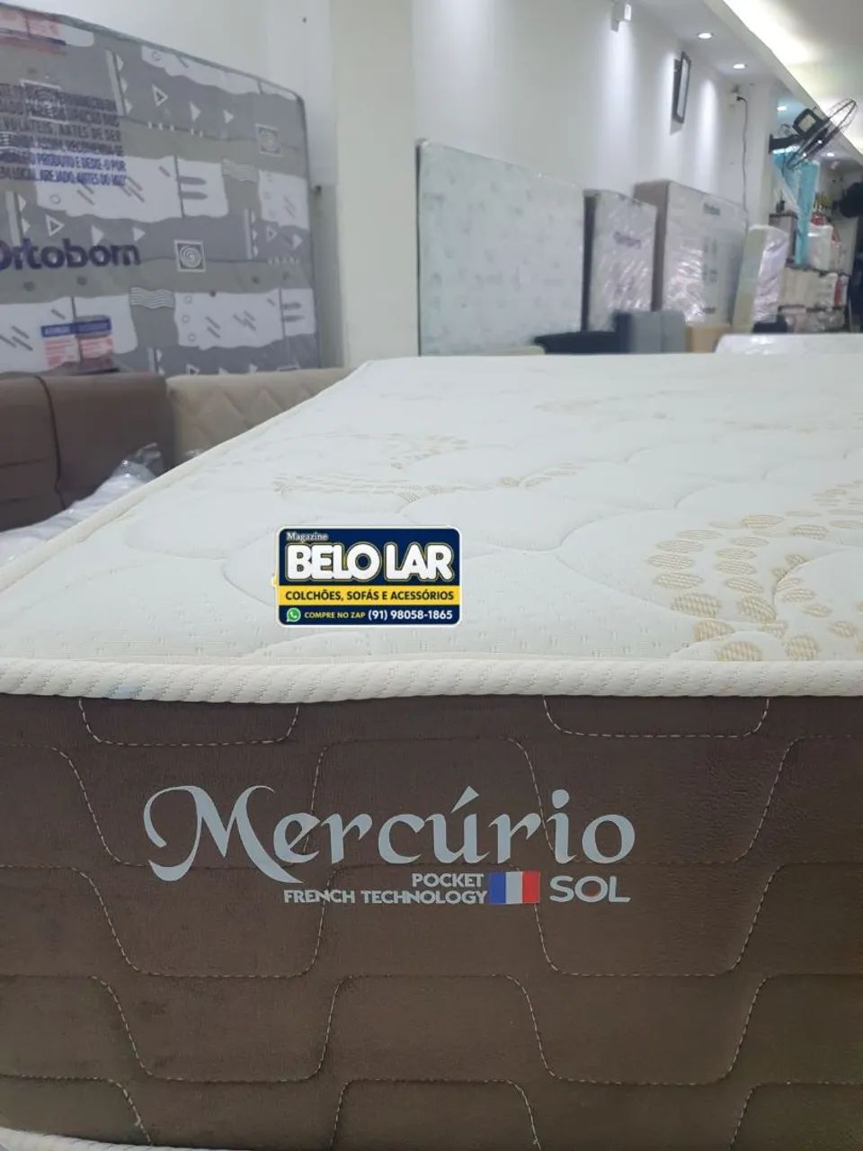 Cama Mercúrio pocket casal - Foto 3
