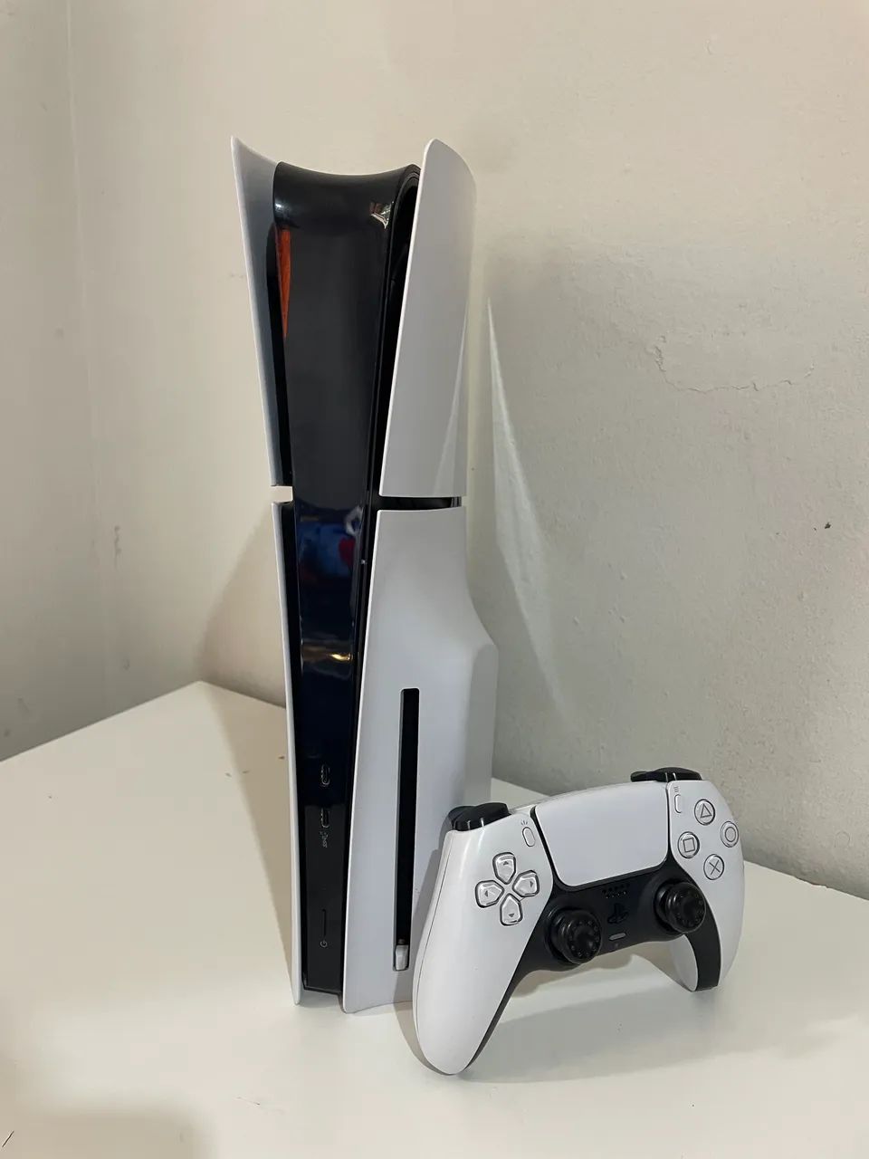 PS5 slim 1 terá - C/ leitor - completo c/caixa  - Foto 2