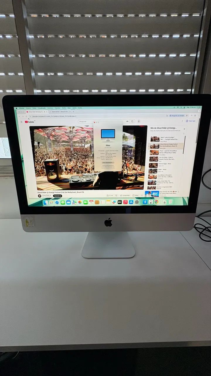 iMac 21.5 Ano 2017 FININHO Top - Computadores e Desktops - Jardim