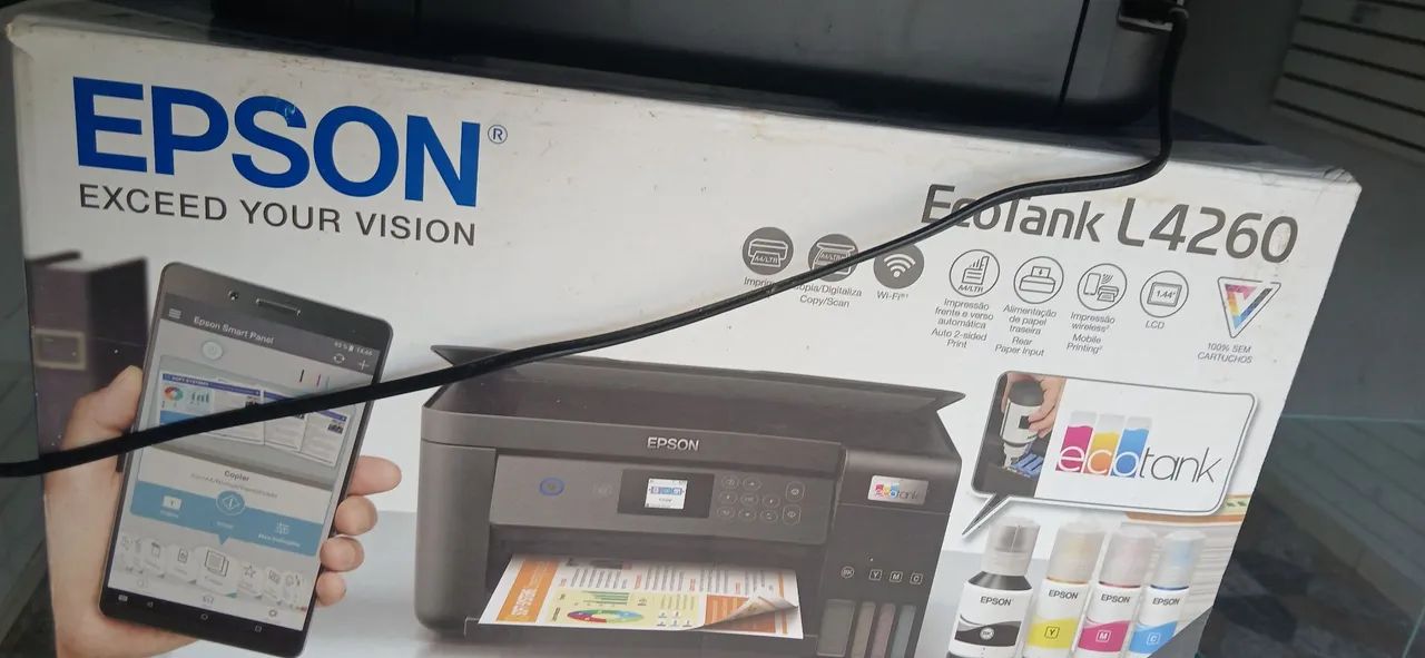 IMPRESSORA EPSON L4260 NOVA  - Foto 4