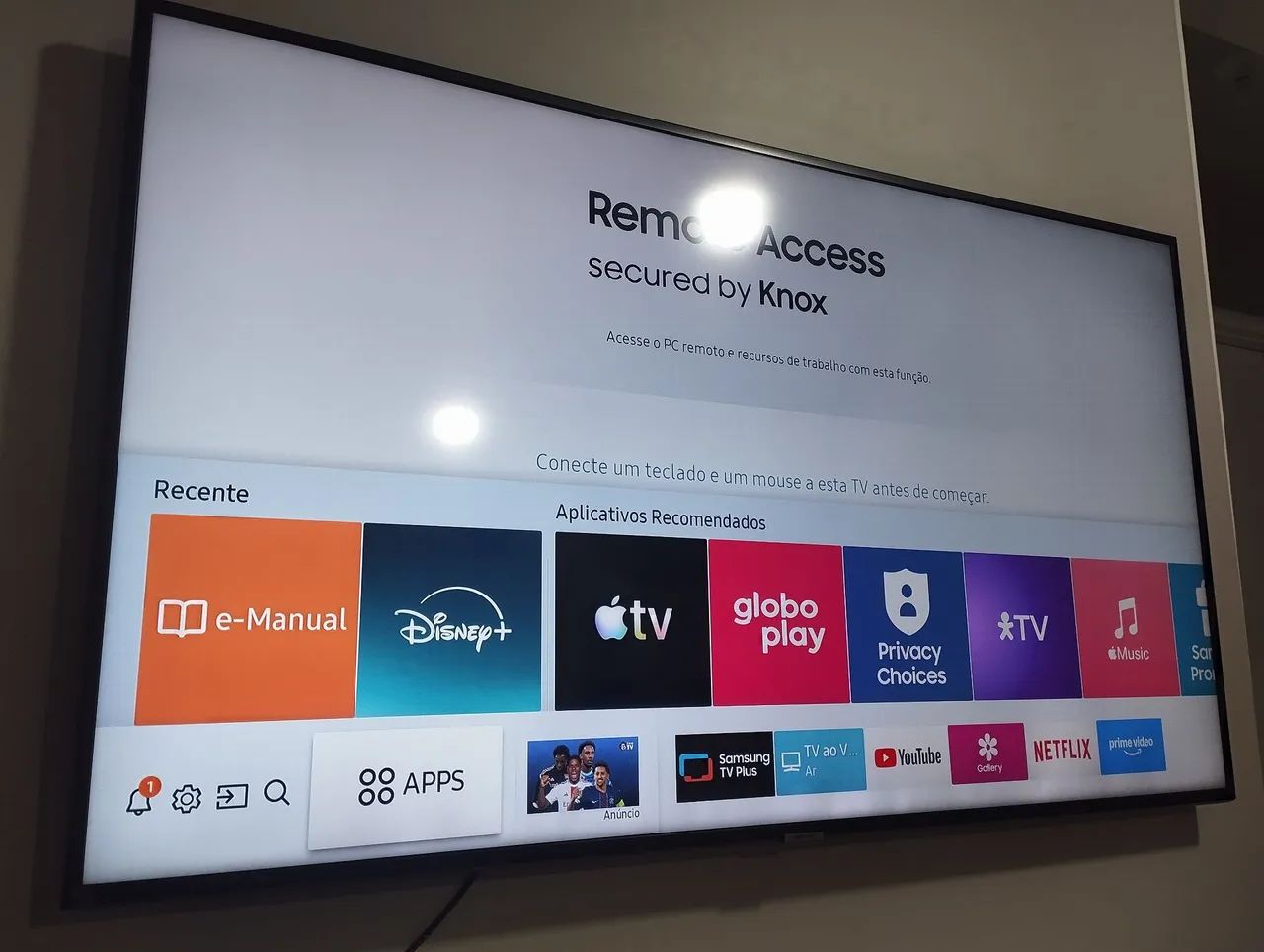 TV SMART SAMSUNG 55 POLEGADAS 