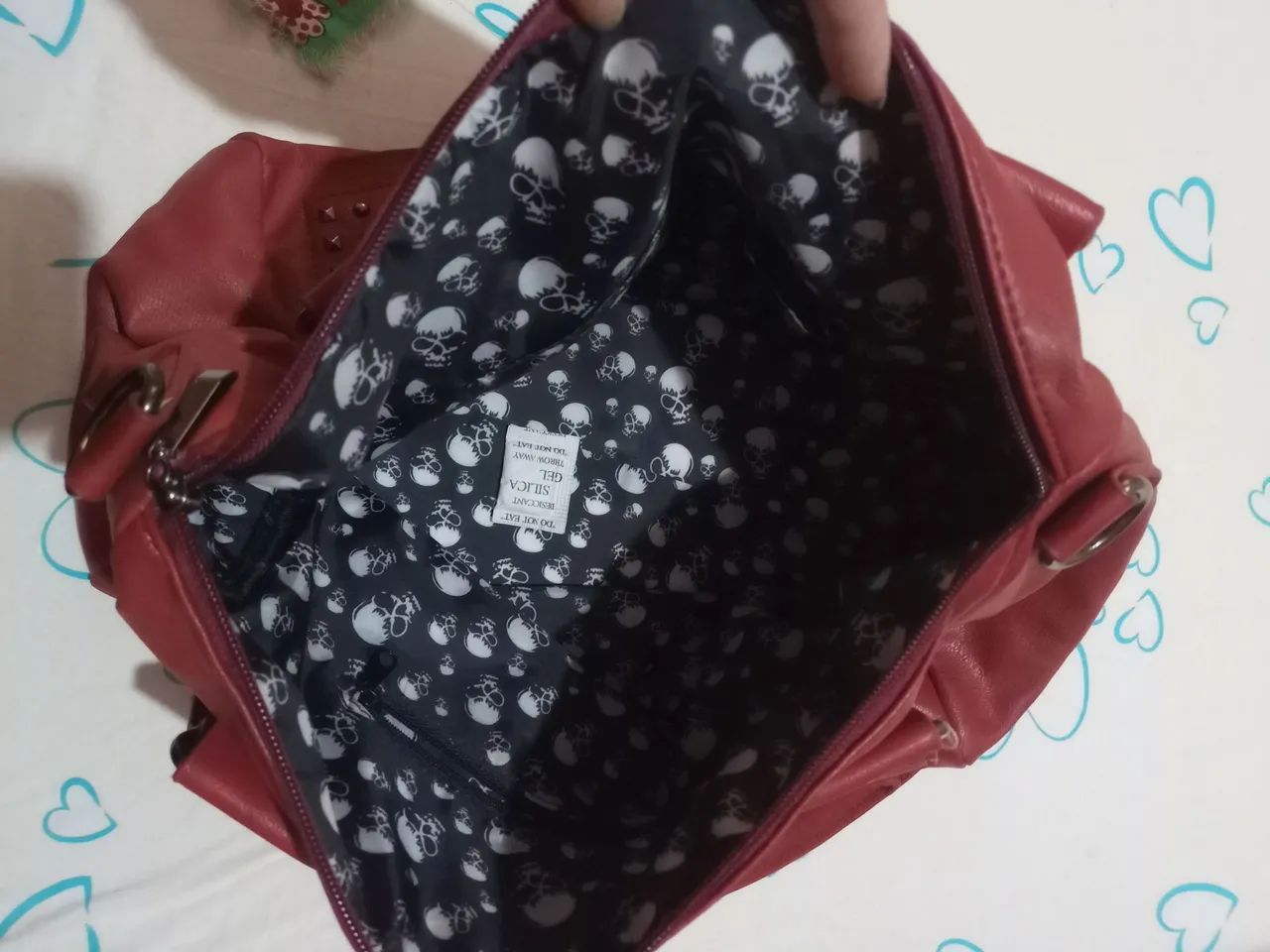 Bolsa feminina de couro sintético  - Foto 3