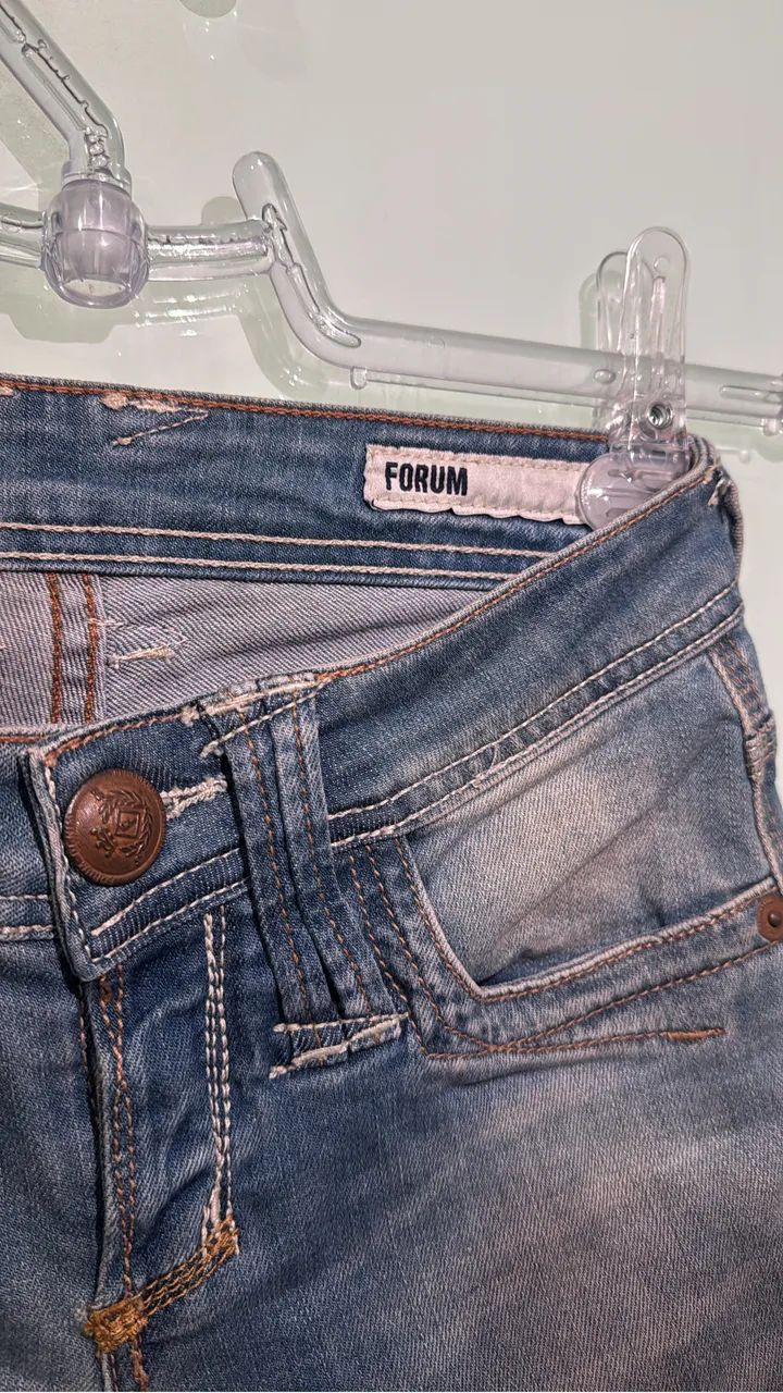 Calça Jeans Forum Original 34 - Como Nova - Foto 2