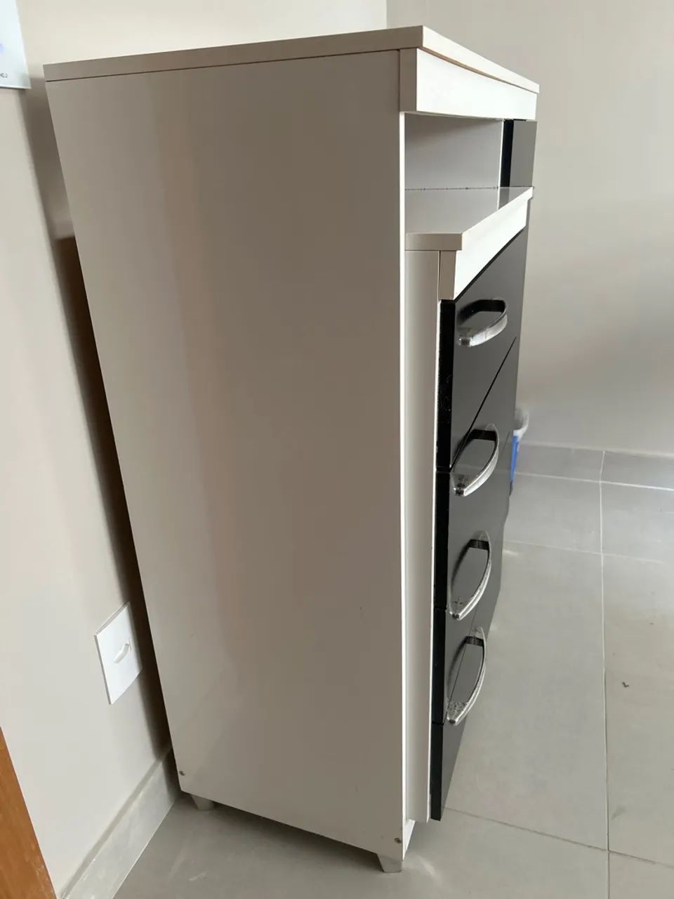 Cômoda 4 gavetas com sapateira  - Foto 5