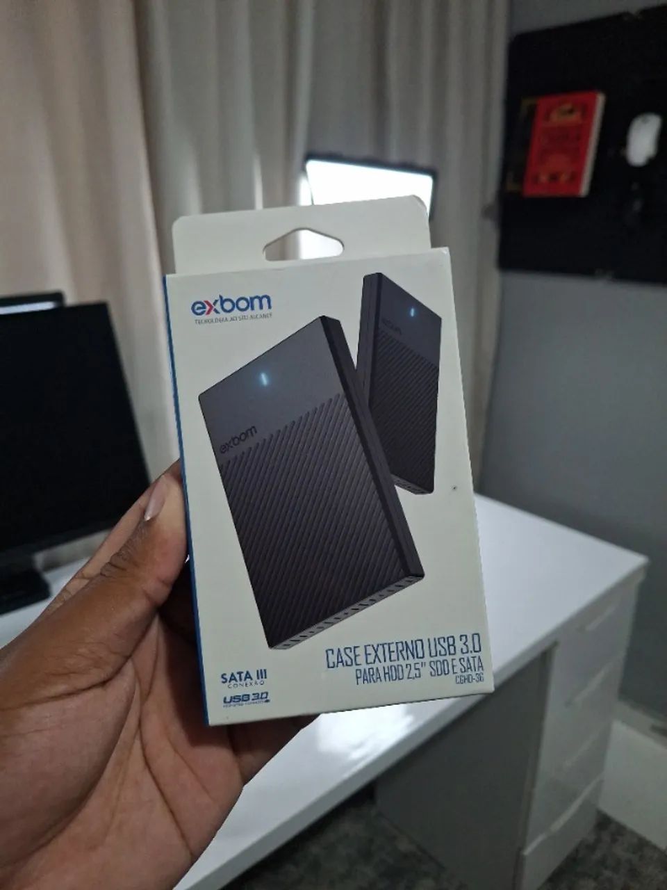 Kit SSD Netac 512GB + Case USB 2.5" - Foto 3