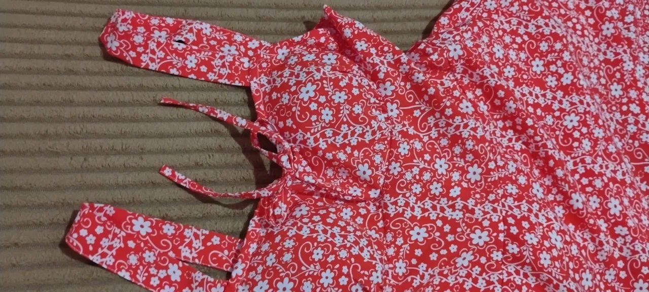 Vestido Laranja Neon - Foto 2