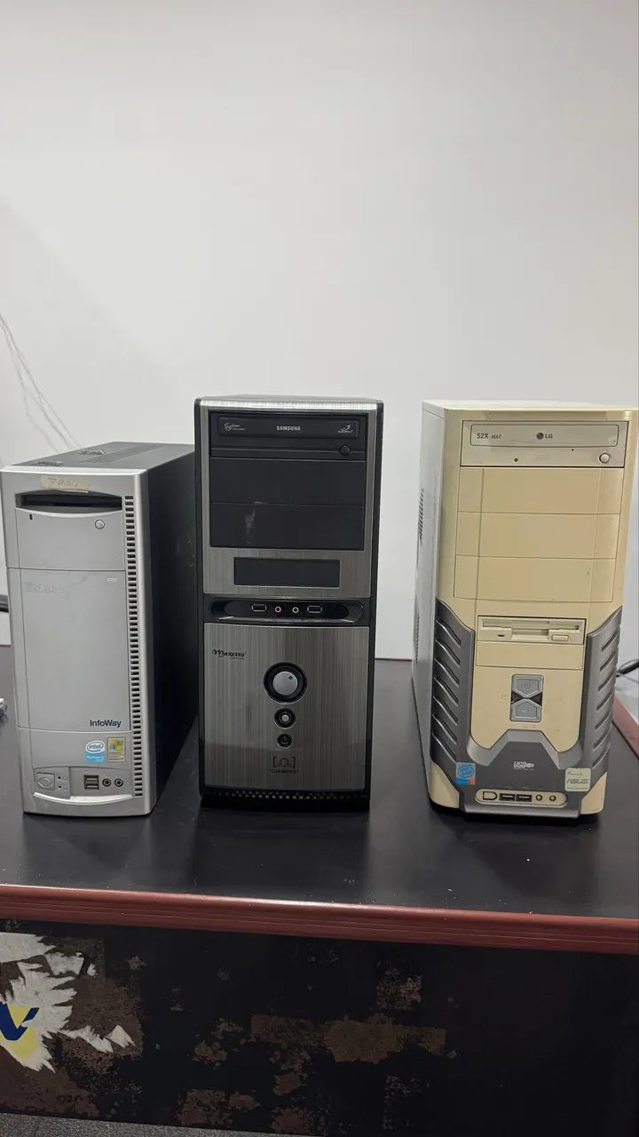 CPU LG, Samsung e Itautec ( 200,00 cada) 