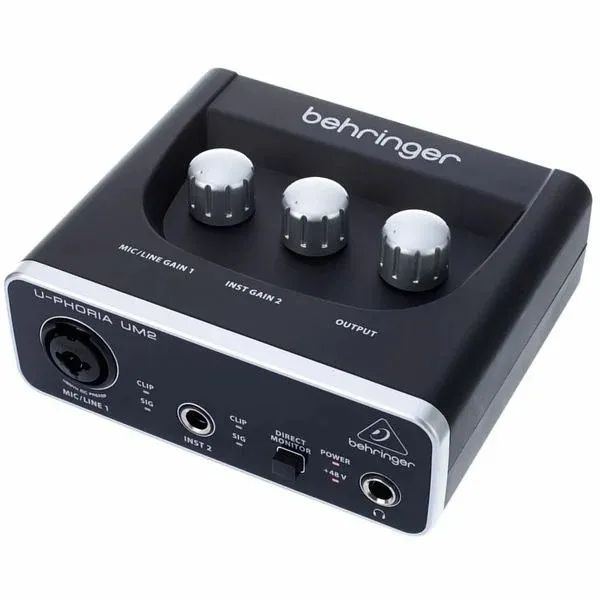 Interface de áudio Behringer U-Phoria UM2  - Foto 3