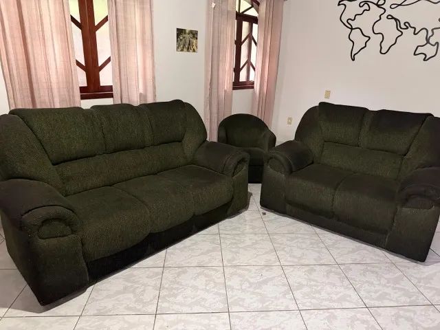 sofá 3 lugares em ótimo estado  - Foto 2