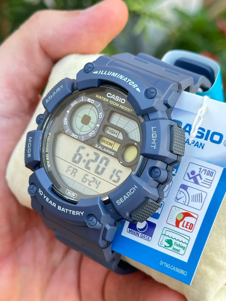 Relógio Casio WS-1500 Novo Original 50mm - Foto 3