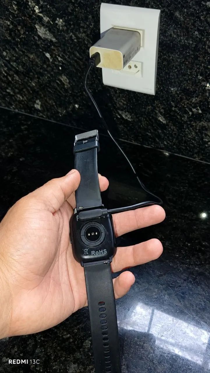 Smartwatch Preto 