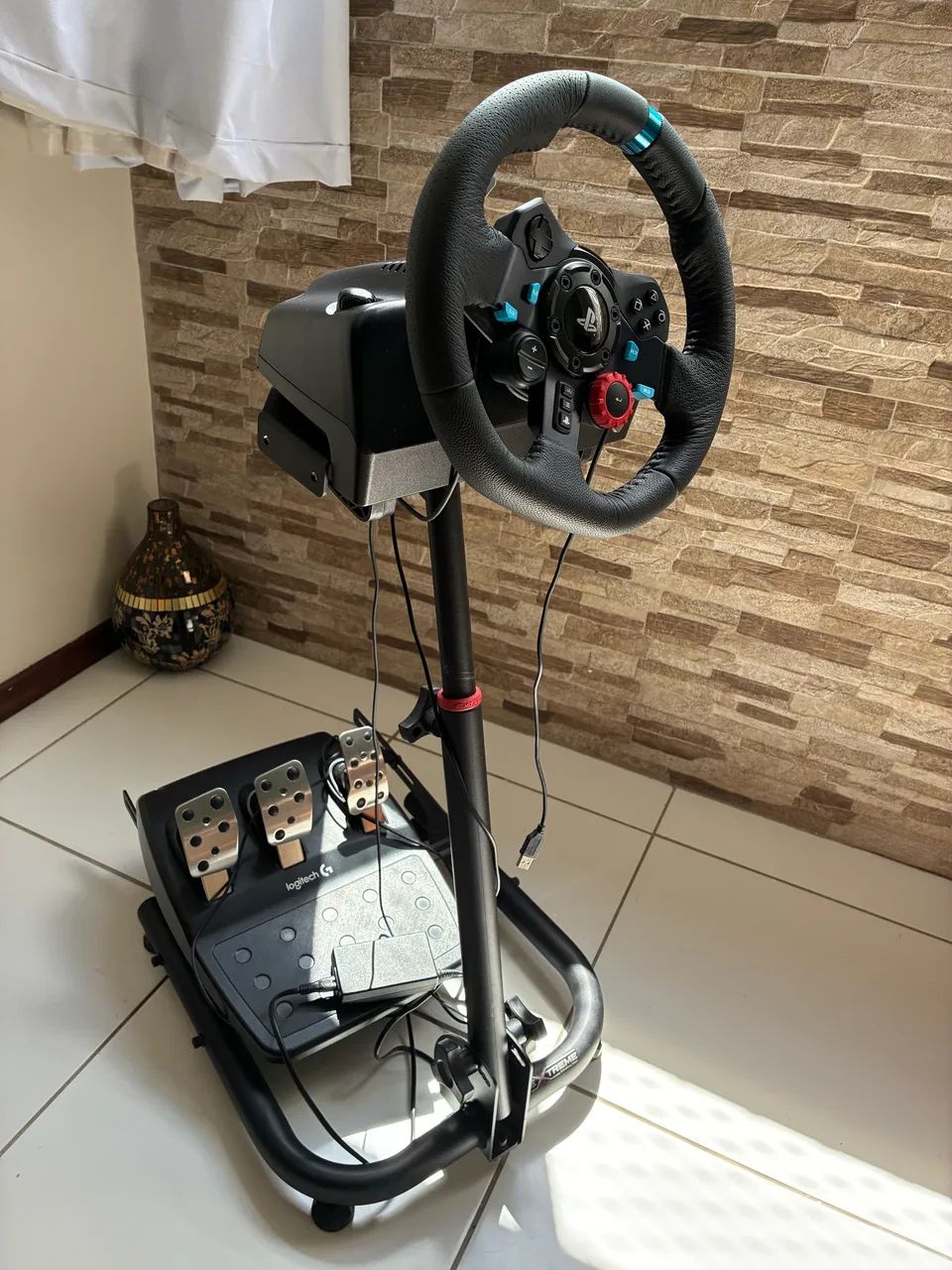 Logitech G29, câmbio e suporte - Foto 3
