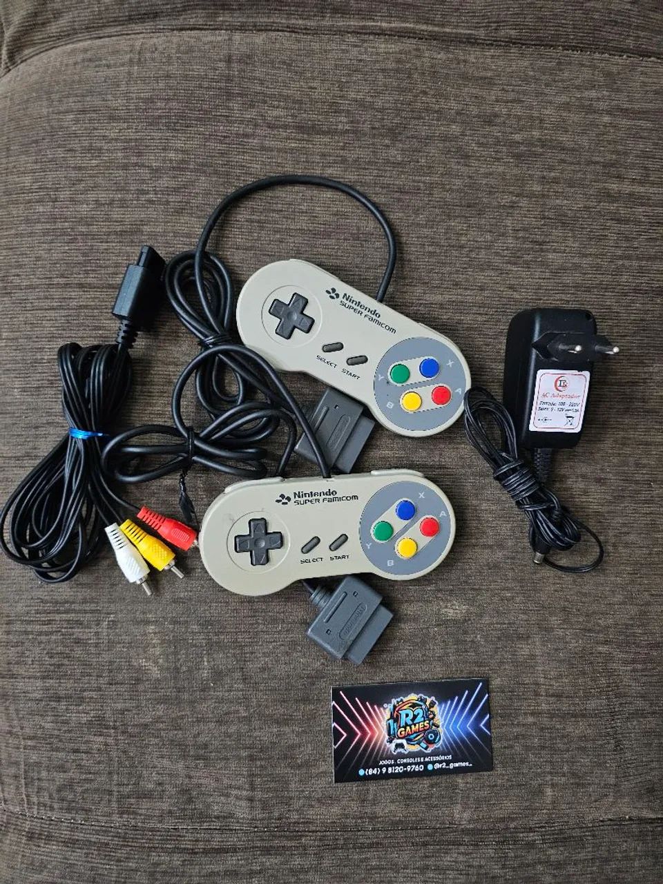 SUPER FAMICOM + SUPER EVERDRIVE DSP COM JOGOS (CONSOLE)EVERDRIVE - Foto 3