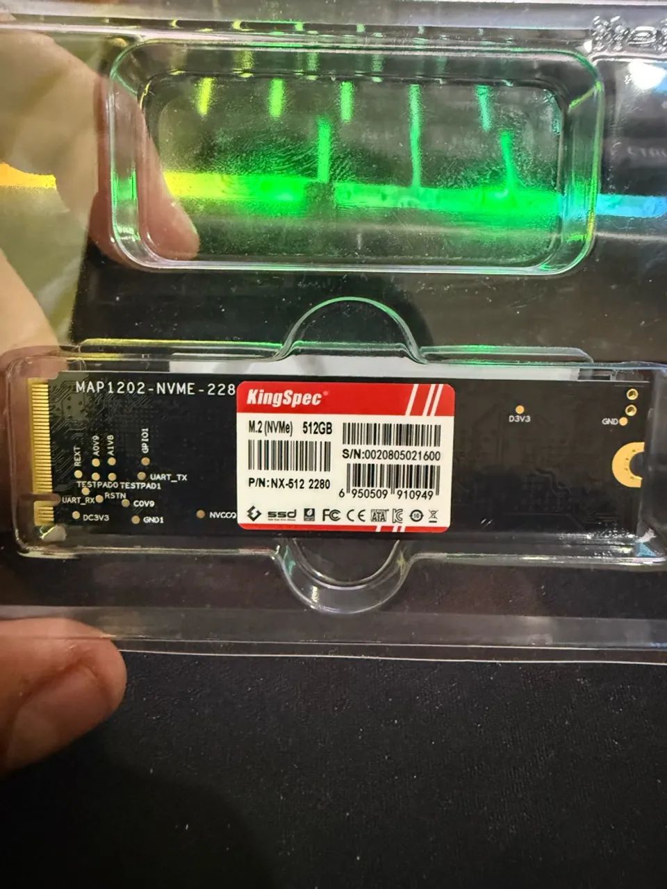 SSD NVME Kingspec 512GB  - Foto 2