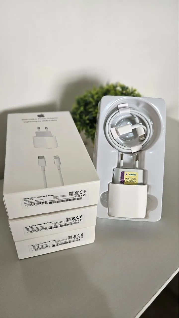 Carregador Rápido 20w para iPhone 