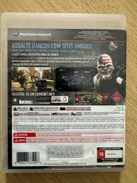 Jogo Payday 2 - PS3 - Foto 2