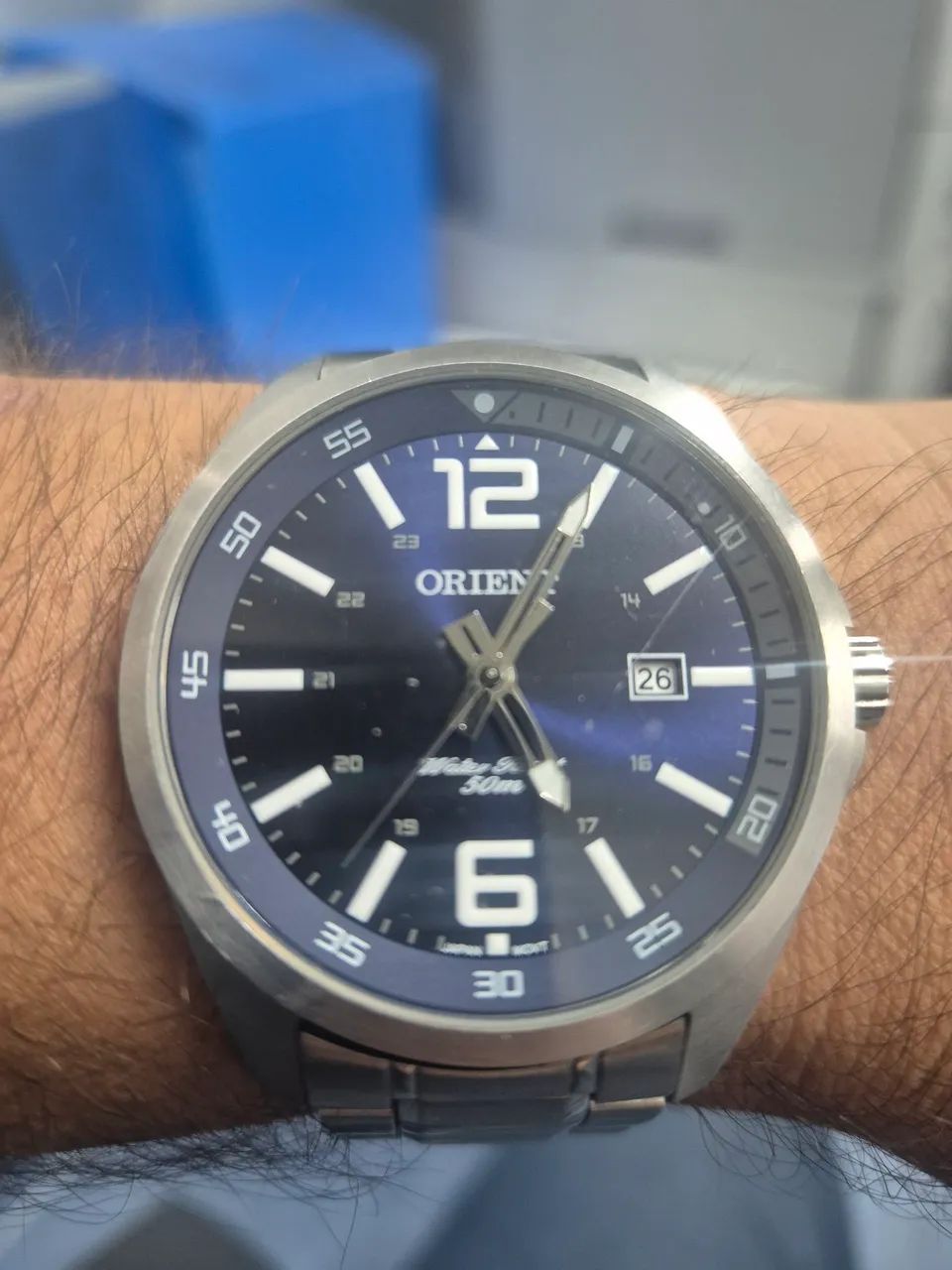 Relógio ORIENT À QUARTZ  MBSS1 275   -   NA CAIXA 