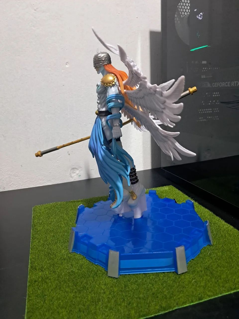 Action Figure Digimon Adventure - Angemon 27cm  - Foto 3
