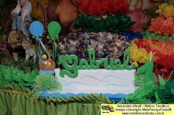 Arca de Noé - tema evangélico para decoração ambientes de festa infantil