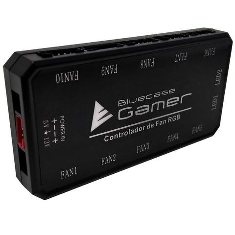 Controlador de Fan BlueCase Com Controle Remoto - Loja Fgtec Informática
